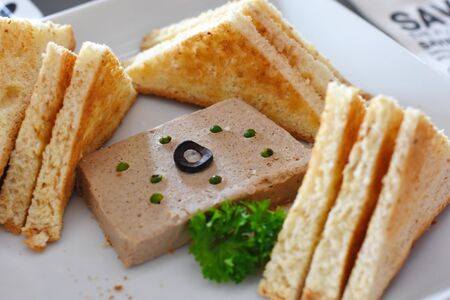 delicious Classic Liver Pate foodの写真素材