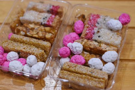 CHINESE SWEETMEAT MADE OF MANY INGREDIENTS