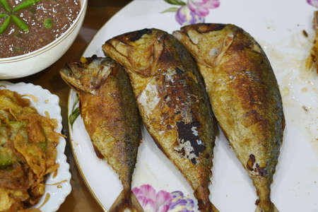 Spicy Shrimp Paste Dip setの写真素材