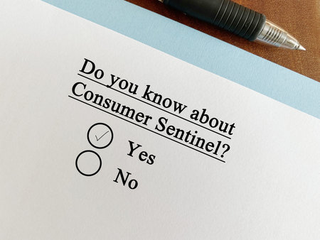 One person is answering question about scam and fraud. He knows about consumer sentinel