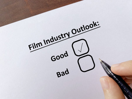 One person thinks film industry outlook is good.