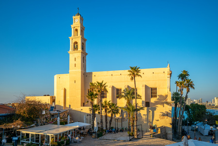St. Peter's Church, Jaffa near Tel Aviv, Israelの写真素材