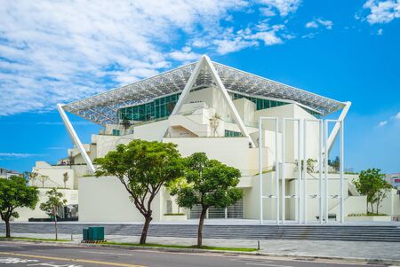 Tainan, Taiwan - June 5, 2019:  Tainan Art Museum (TAM), the first art museum that was founded by an independent administrative institution in Taiwan.のeditorial素材