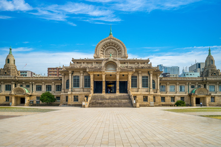 Tsukiji Hongan-ji in Tokyo, Japanのeditorial素材