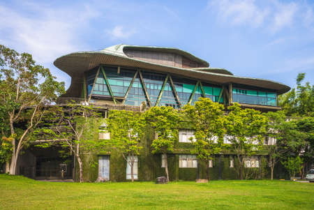 Cloud Gate Dance Theatre in Tamsui District, taipei, taiwanのeditorial素材