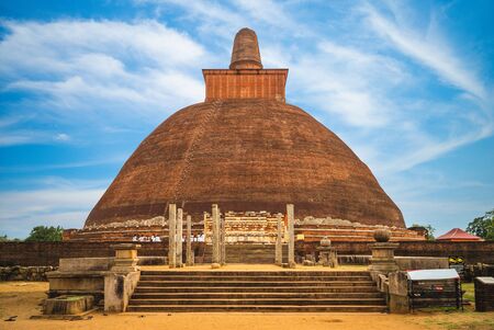 Jetavanaramaya Dagaba in Anuradhapura, Sri Lankaの写真素材