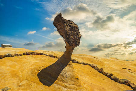Queen Head at Yehliu Geopark, new taipei city, taiwanのeditorial素材