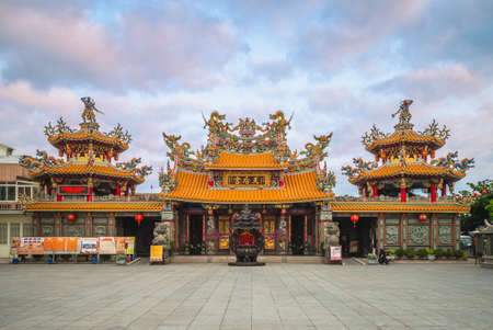 April 21, 2020: Taitung Tianhau Mazu Temple located in Taitung city, taiwan, is the only officially sanctioned Mazu temple in eastern Taiwan dedicated to the Chinese sea goddess, aka queen of heavenのeditorial素材