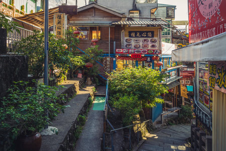 November 19, 2020: Nanzhuang old street is an old street in Nanzhuang Township, Miaoli County,...