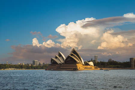 January 7, 2019: sydney opera house, a multi venue performing arts centre at Sydney Harbour located in Sydney, New South Wales, Australia.のeditorial素材