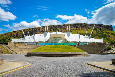 Dynamic Earth, a visitor attraction in Edinburghのeditorial素材