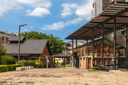 Taipei Cinema Park at ximen district in taipei, taiwan