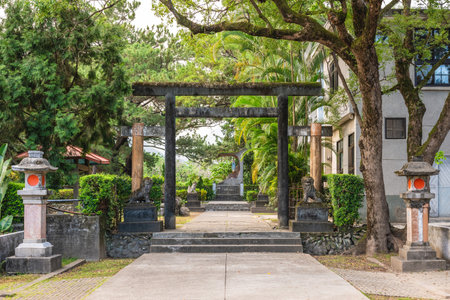 Former Site of Xincheng Shinto Shrine in Hualien, Taiwanの写真素材