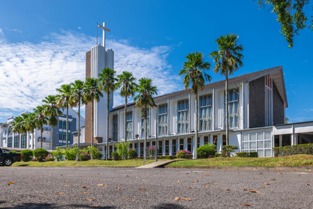 St Thomas Cathedral, Anglican Diocese of Kuching, located in Kuching, Sarawak, Malaysia