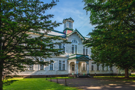 Furukawa Hall of Hokkaido university in Sapporo, Hokkaido, Japanのeditorial素材