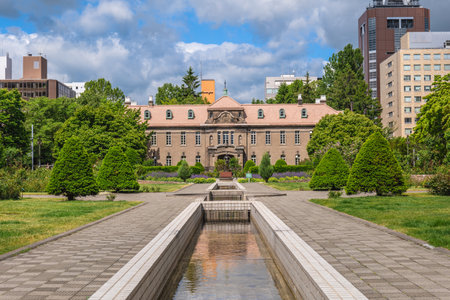 Sapporo Shiryokan, Former Sapporo Court of Appeals, in Hokkaido, Japanのeditorial素材