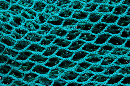 Fishing net background