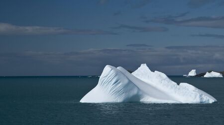 Antarctic iceberg - smoothの写真素材