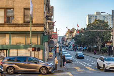 San Francisco, California USA 12 18 2022: Sam Woo Chinese Restaurant on Clay street in San Francisco, Californiaのeditorial素材