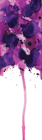 Vector illustration watercolor background in purple tonesのイラスト素材