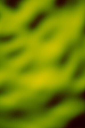 Green wave pattern texture background with shadowsの写真素材