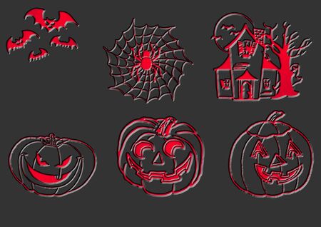 halloween backgraundの写真素材