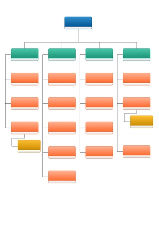 organizational structureの写真素材