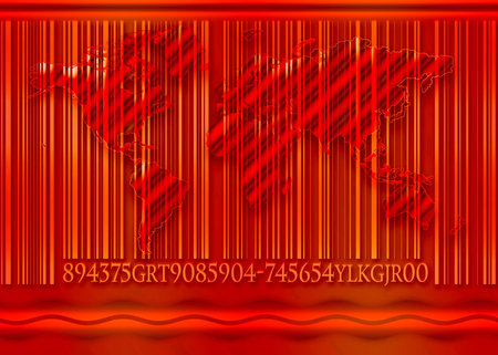 The concept of the world, as goodsの写真素材