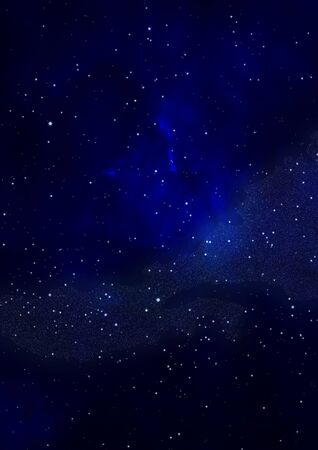 Small part of an infinite star fieldの写真素材