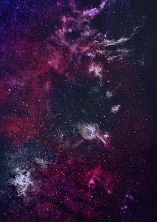 Small part of an infinite star fieldの写真素材