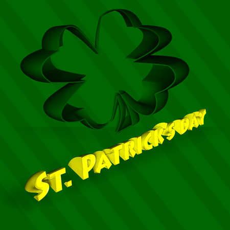 St Patricks Day Abstract backgroundの写真素材