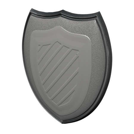 Image of a shield, as protection concept の写真素材