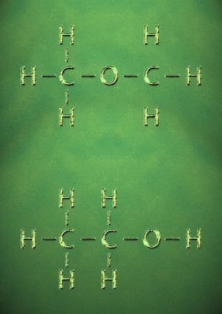 Abstract background whith chemistry structure schemeの写真素材