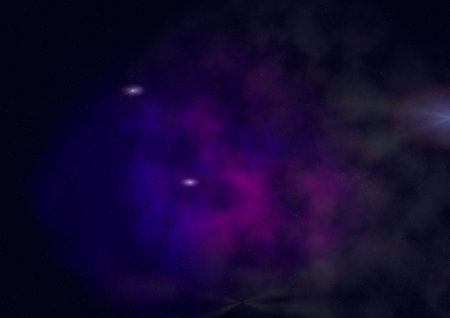 Star field in space, a nebulae and a gas congestion   Elements of this image furnished by NASA  