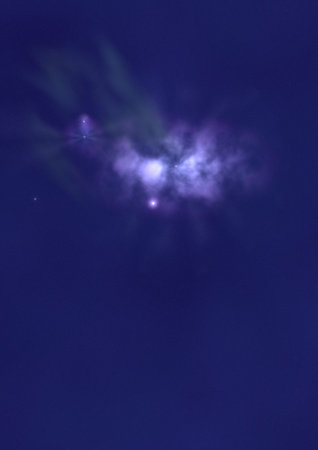 Small part of an infinite star field of space in the Universe.