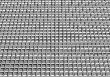 Abstract square pattern metal background 3d rendered