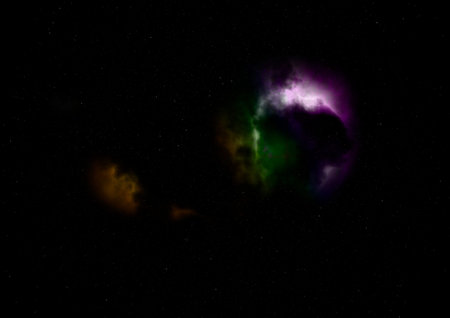 Small part of an infinite star field of space in the Universe. \\\Elements of this image furnished...