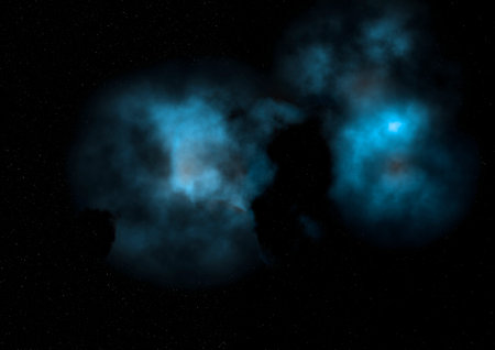 Small part of an infinite star field of space in the Universe. Elements of this image furnished by...
