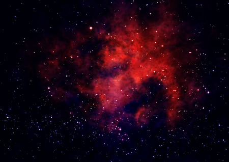 Small part of an infinite star field of space in the Universe. Elements of this image furnished by NASA.の写真素材