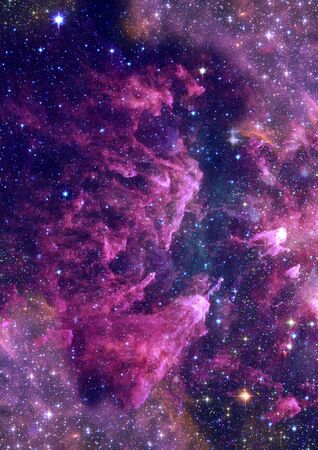 Small part of an infinite star field of space in the Universeの写真素材