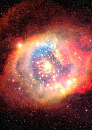 Star field in space a nebulae and a gas congestion. "Elements of this image furnished by NASA".の写真素材