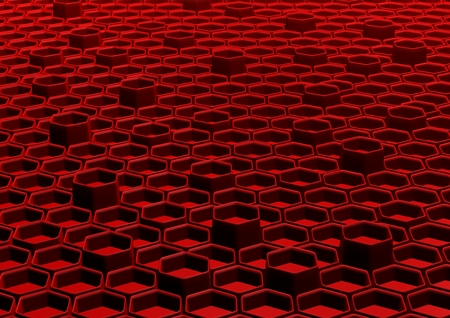 Abstract honeycomb background 3d illustration or backdrop.の写真素材