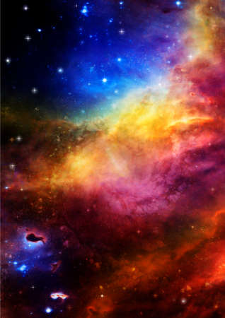 Small part of an infinite star field of space in the Universe. "Elements of this image furnished by NASA".の写真素材