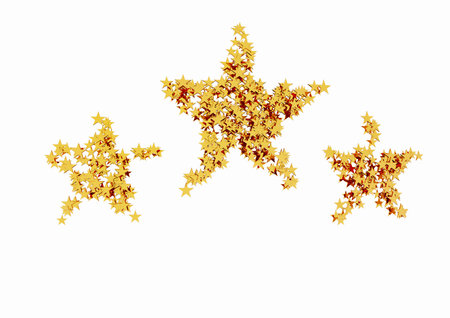 The big stars consisting of a set of small stars.
