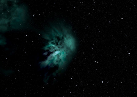Star field in space a nebulae and a gas congestion. Elements of this image furnished by NASA.