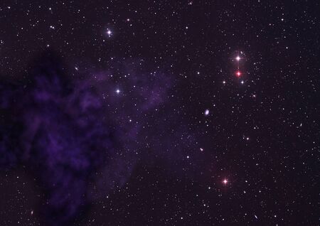 Star field in space a nebulae and a gas congestion. Elements of this image furnished by NASA .の写真素材