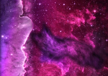 Star field in space a nebulae and a gas congestion. "Elements of this image furnished by NASA".の写真素材