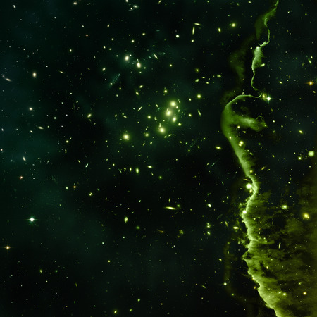 Small part of an infinite star field of space in the Universe. Elements of this image furnished by NASA .の写真素材