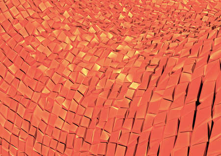 3D abstract background tilesの写真素材