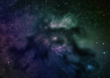 Small part of an infinite star field of space in the Universe.の写真素材